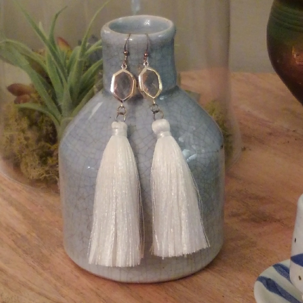 Betsy Pittard Designs Silk Tassel Earrings